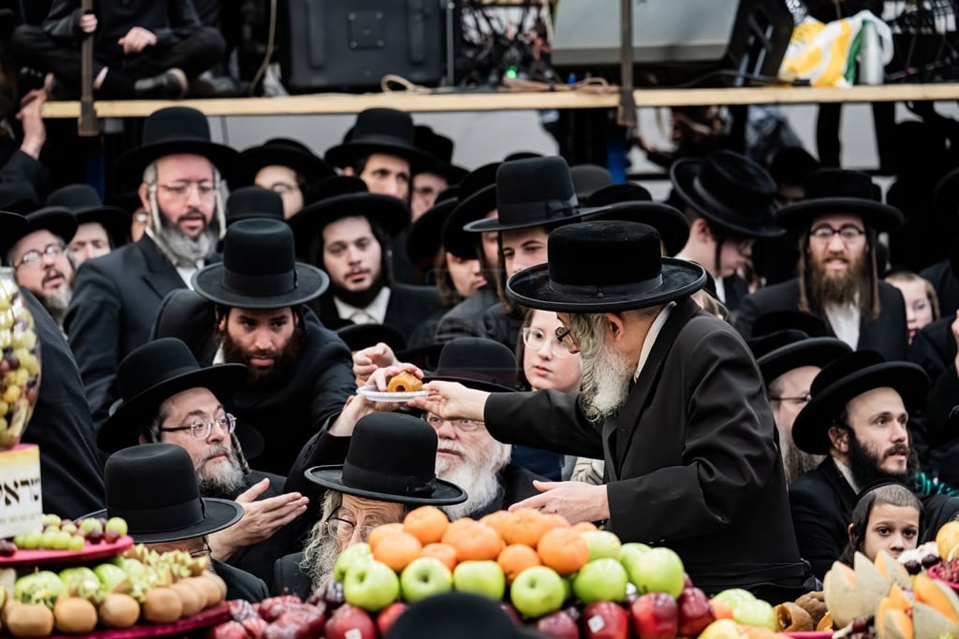 האדמו"ר מסאטמר בטיש ט"ו בשבט