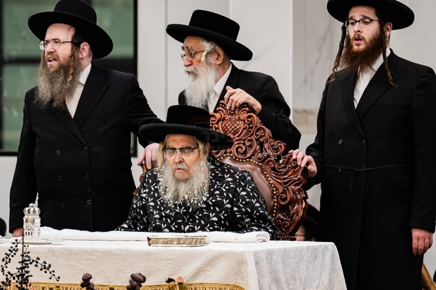 האדמו"ר מסאטמר בטיש ט"ו בשבט