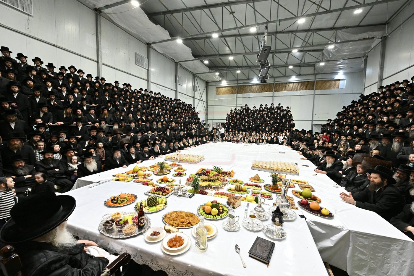 האדמו"ר מדארג בטיש ט"ו בשבט