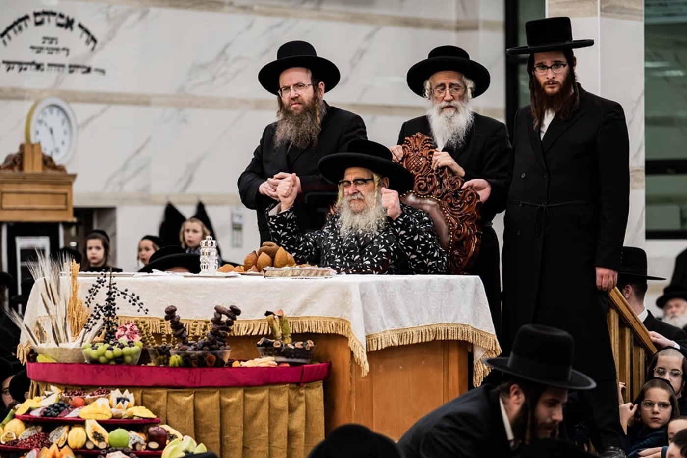 האדמו"ר מסאטמר בטיש ט"ו בשבט