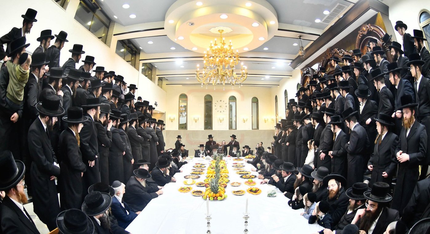 האדמו"ר מקרעטשניף י-ם בשלחה"ט לרגל ט"ו בשבט