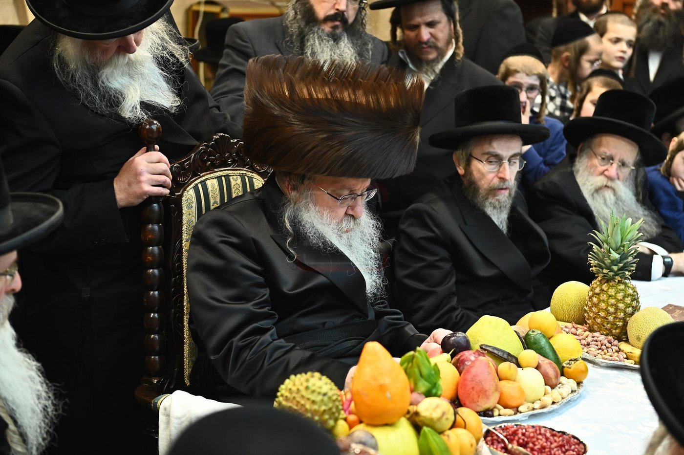 ט"ו בשבט בחצה"ק נדבורנה