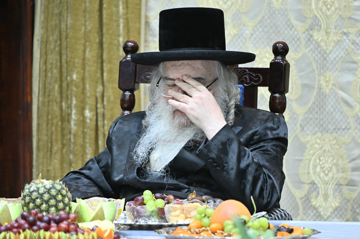 האדמו"ר מדארג בטיש ט"ו בשבט