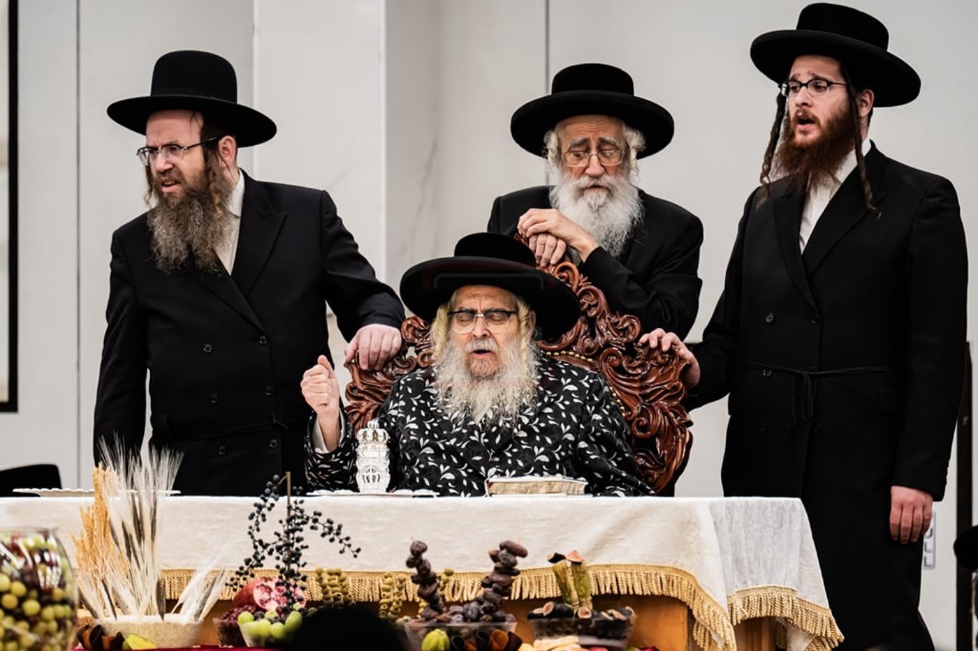 האדמו"ר מסאטמר בטיש ט"ו בשבט