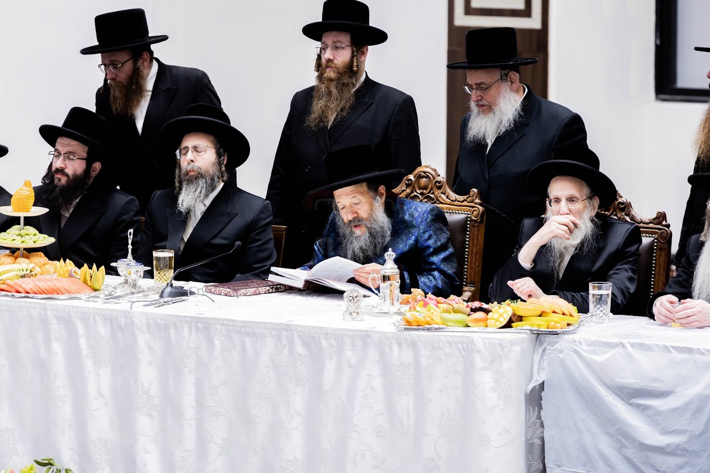 האדמו"ר מבאבוב 45 בטיש ט"ו בשבט