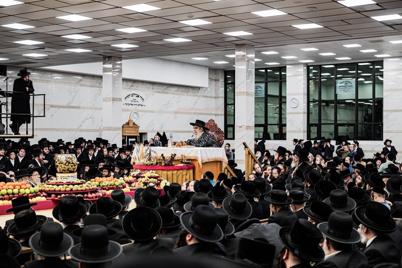 האדמו"ר מסאטמר בטיש ט"ו בשבט