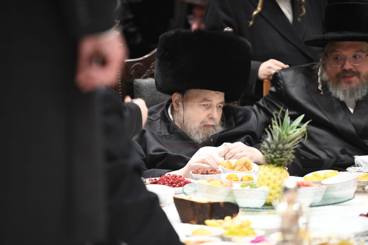 האדמו"ר מבעלזא בטיש ט"ו בשבט 