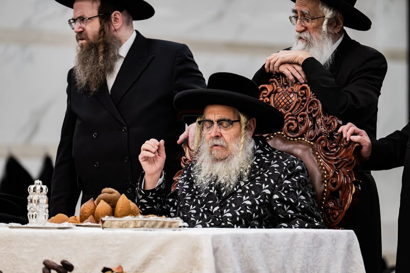 האדמו"ר מסאטמר בטיש ט"ו בשבט