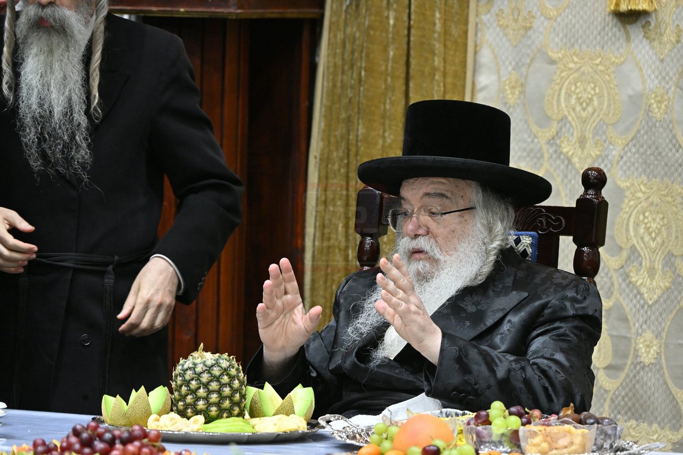 האדמו"ר מדארג בטיש ט"ו בשבט