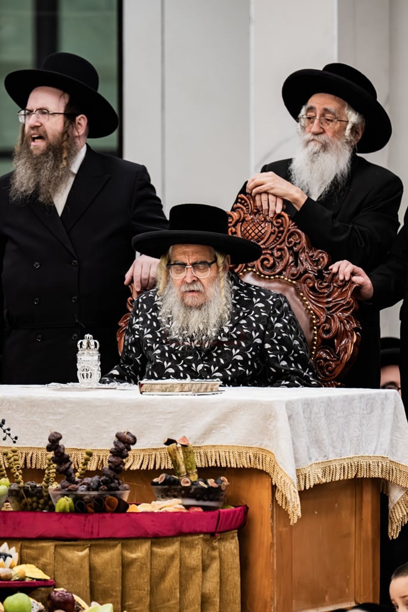 האדמו"ר מסאטמר בטיש ט"ו בשבט