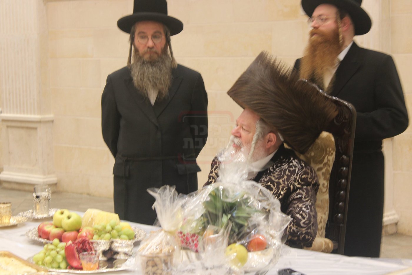 האדמו"ר מפרמישלאן בטיש ט"ו בשבט