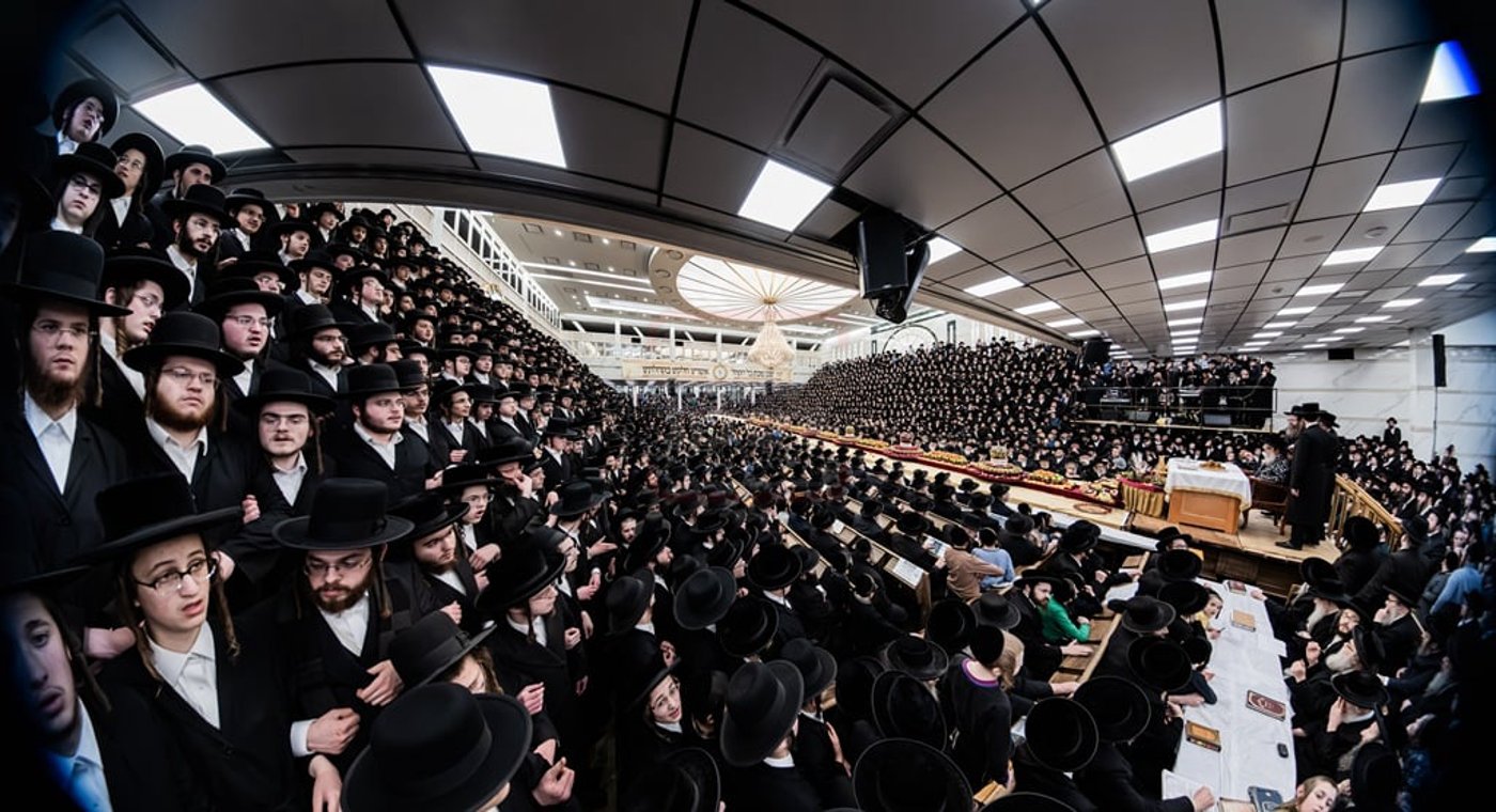 האדמו"ר מסאטמר בטיש ט"ו בשבט