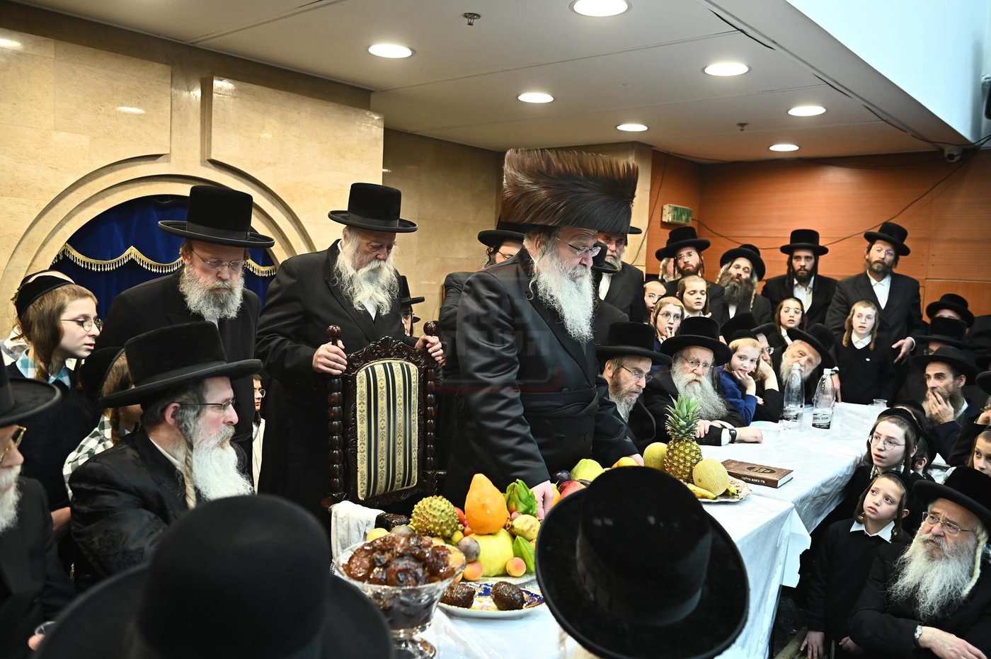 ט"ו בשבט בחצה"ק נדבורנה