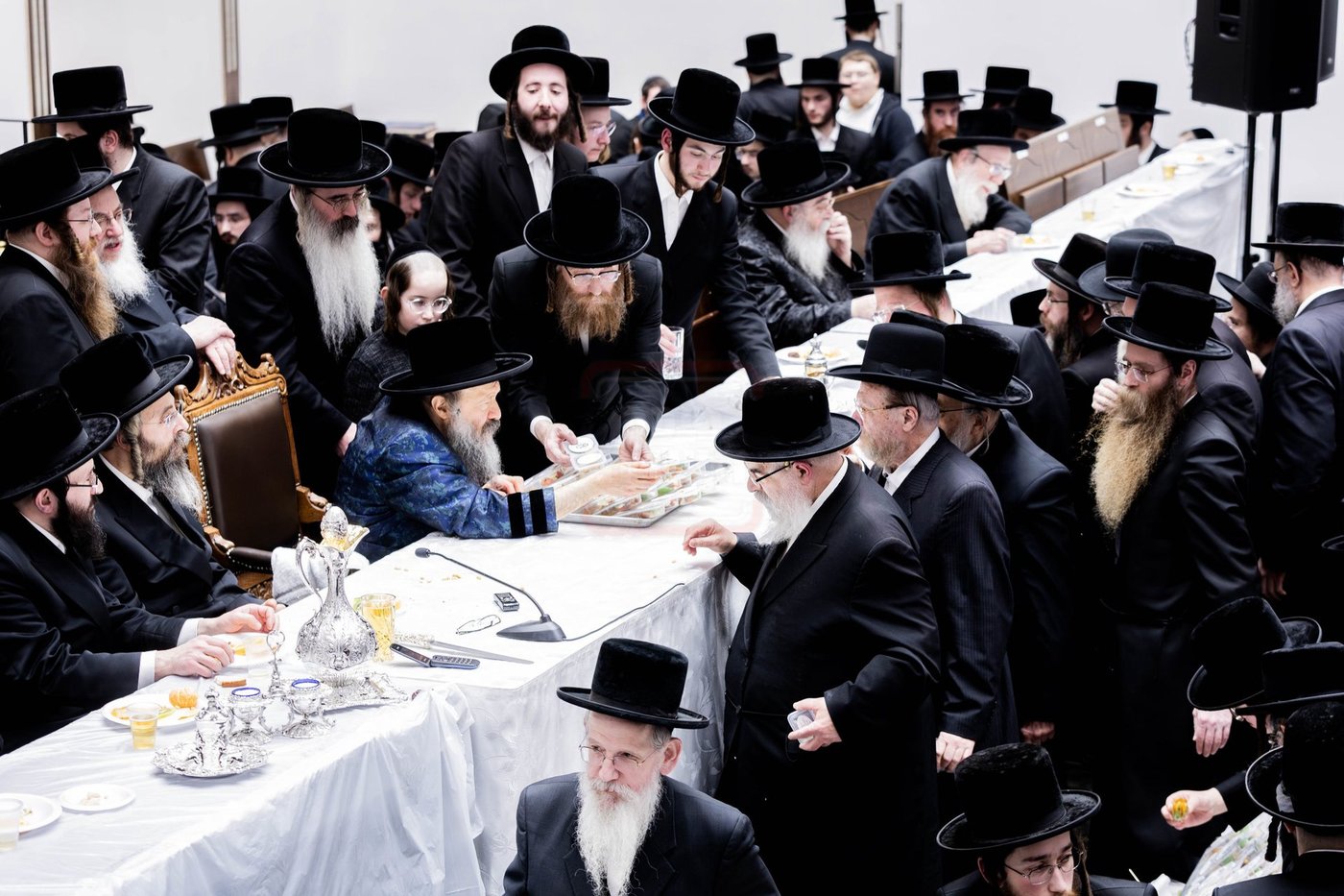 האדמו"ר מבאבוב 45 בטיש ט"ו בשבט