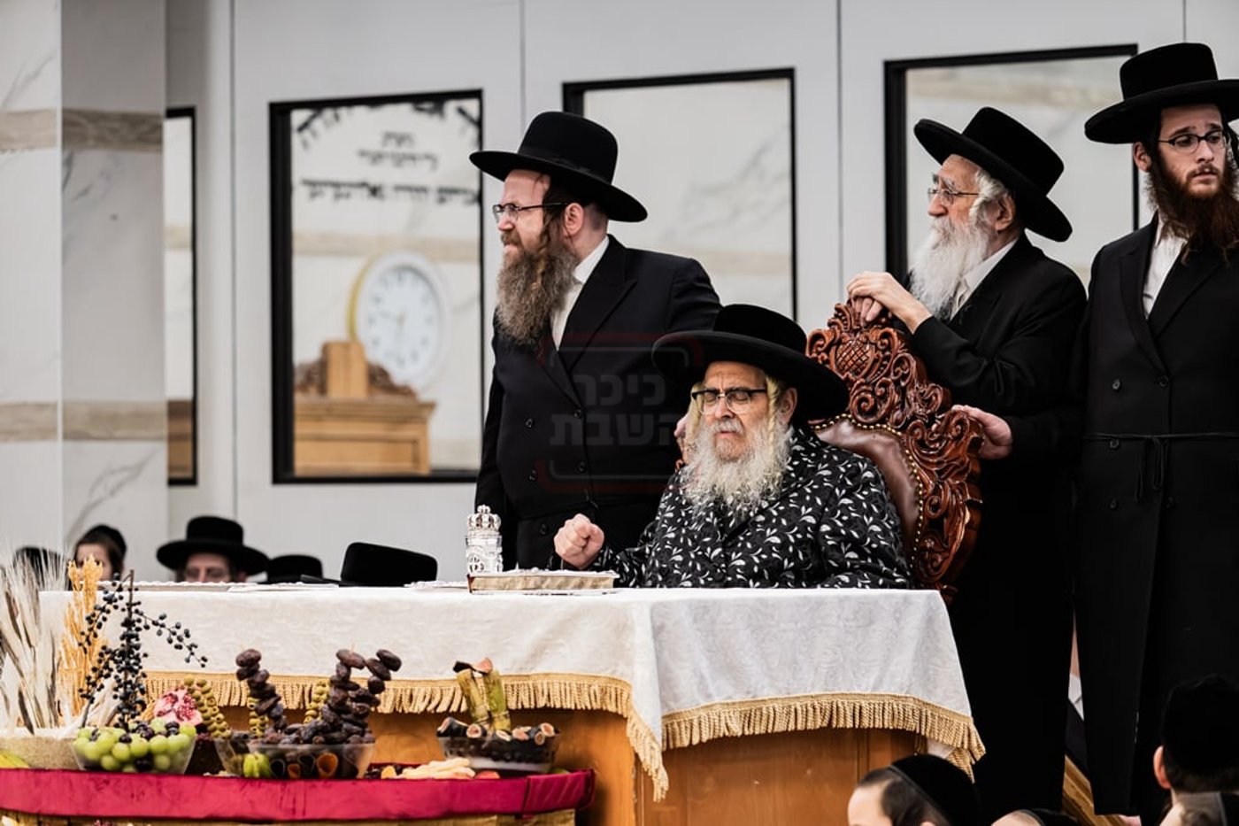 האדמו"ר מסאטמר בטיש ט"ו בשבט