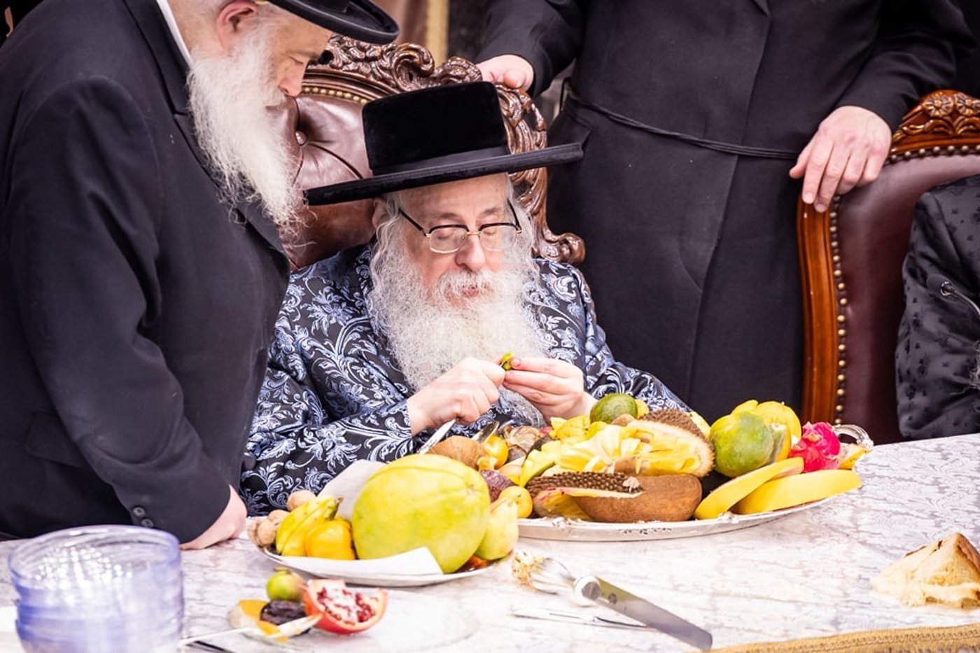 חמשה עשר בשבט בחצר הקודש צאנז קלויזענבורג