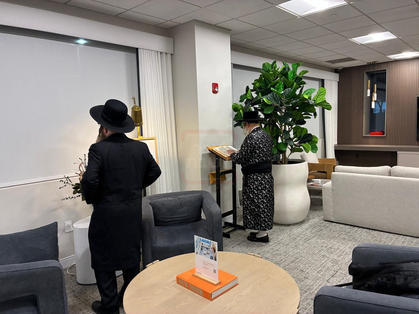 האדמו"ר מסאטמר בחזרתו מפאלם ספרינגס