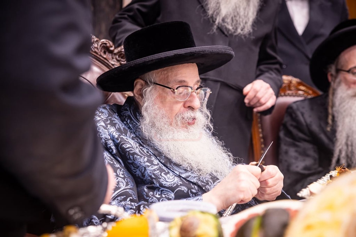 חמשה עשר בשבט בחצר הקודש צאנז קלויזענבורג