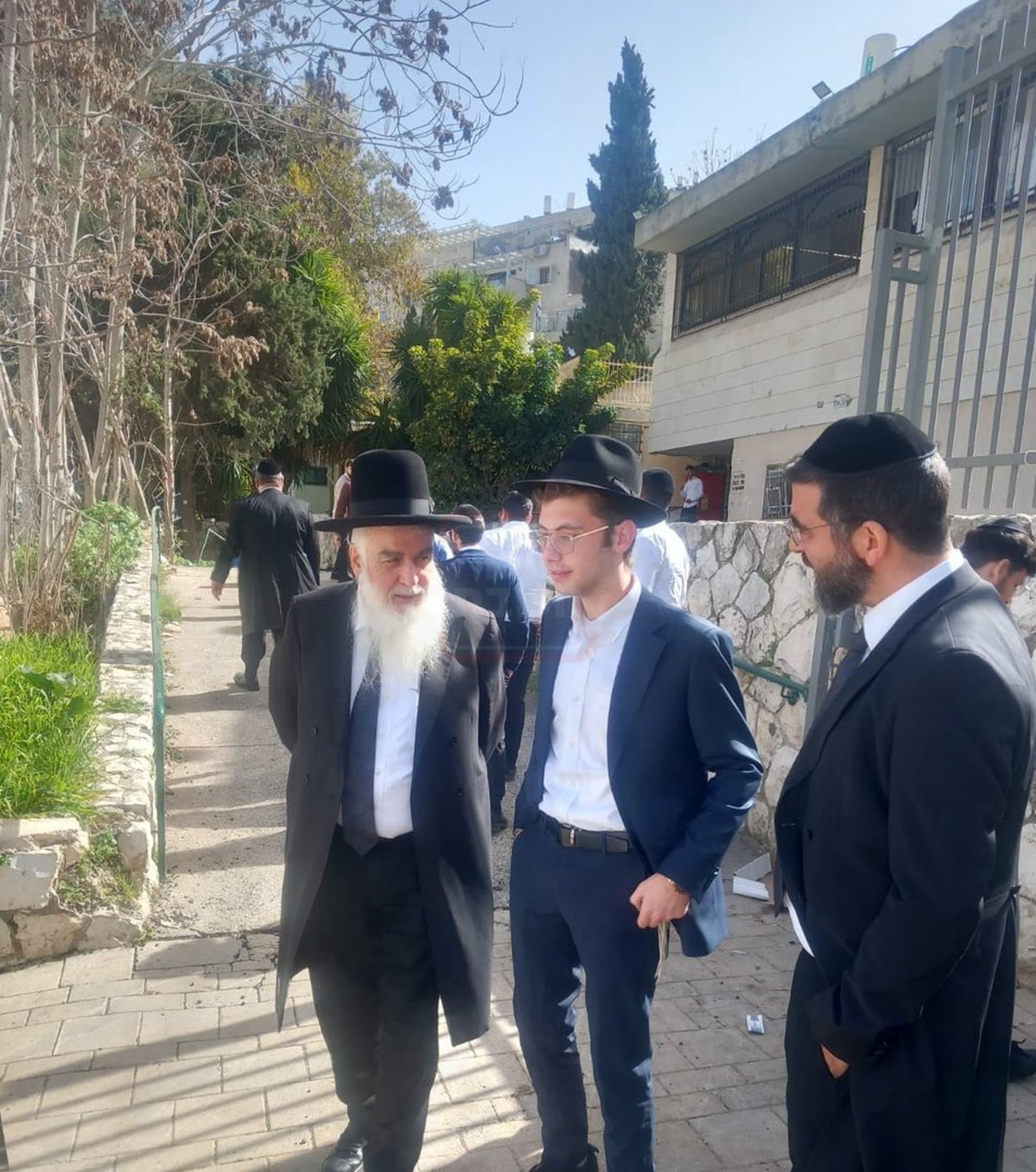 קבלת הפנים בישיבת אהל יוסף