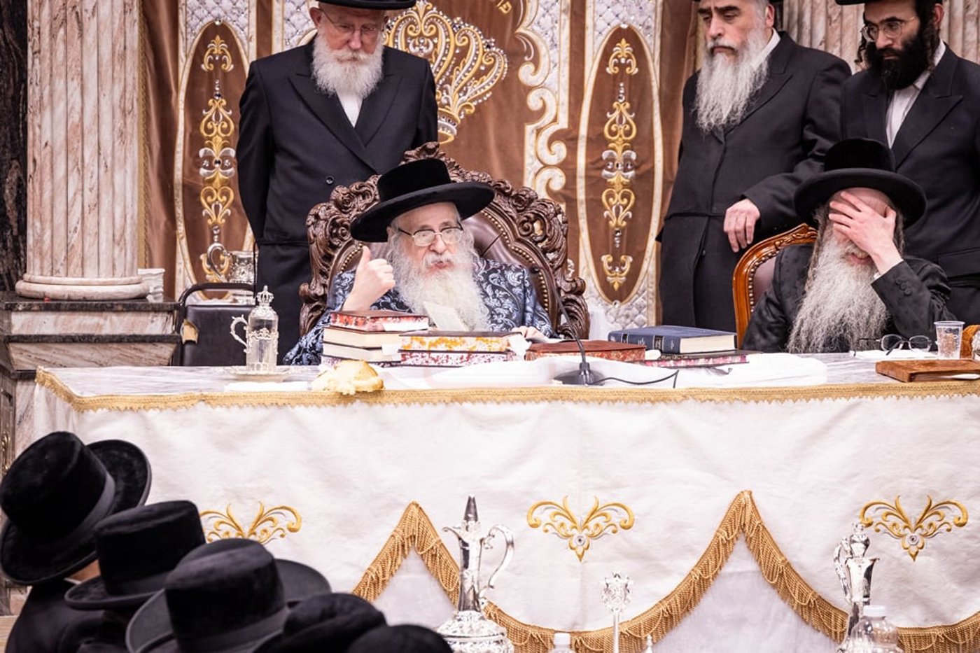 חמשה עשר בשבט בחצר הקודש צאנז קלויזענבורג