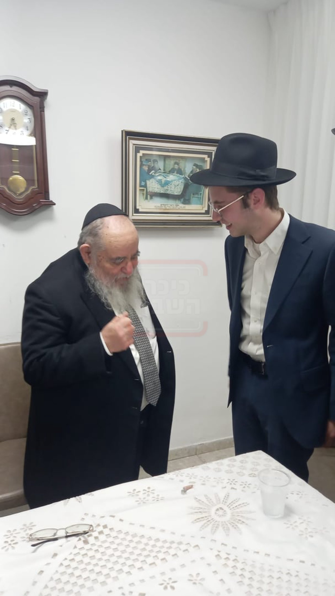 קבלת הפנים בישיבת אהל יוסף