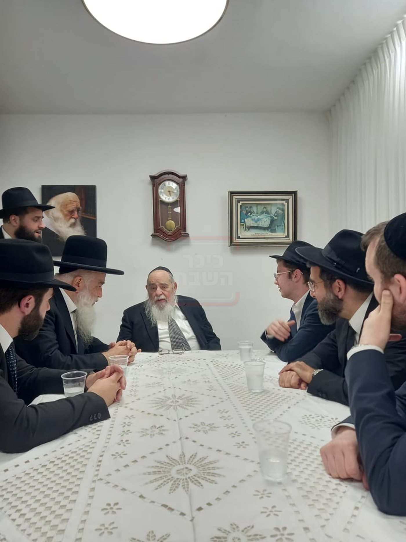 קבלת הפנים בישיבת אהל יוסף