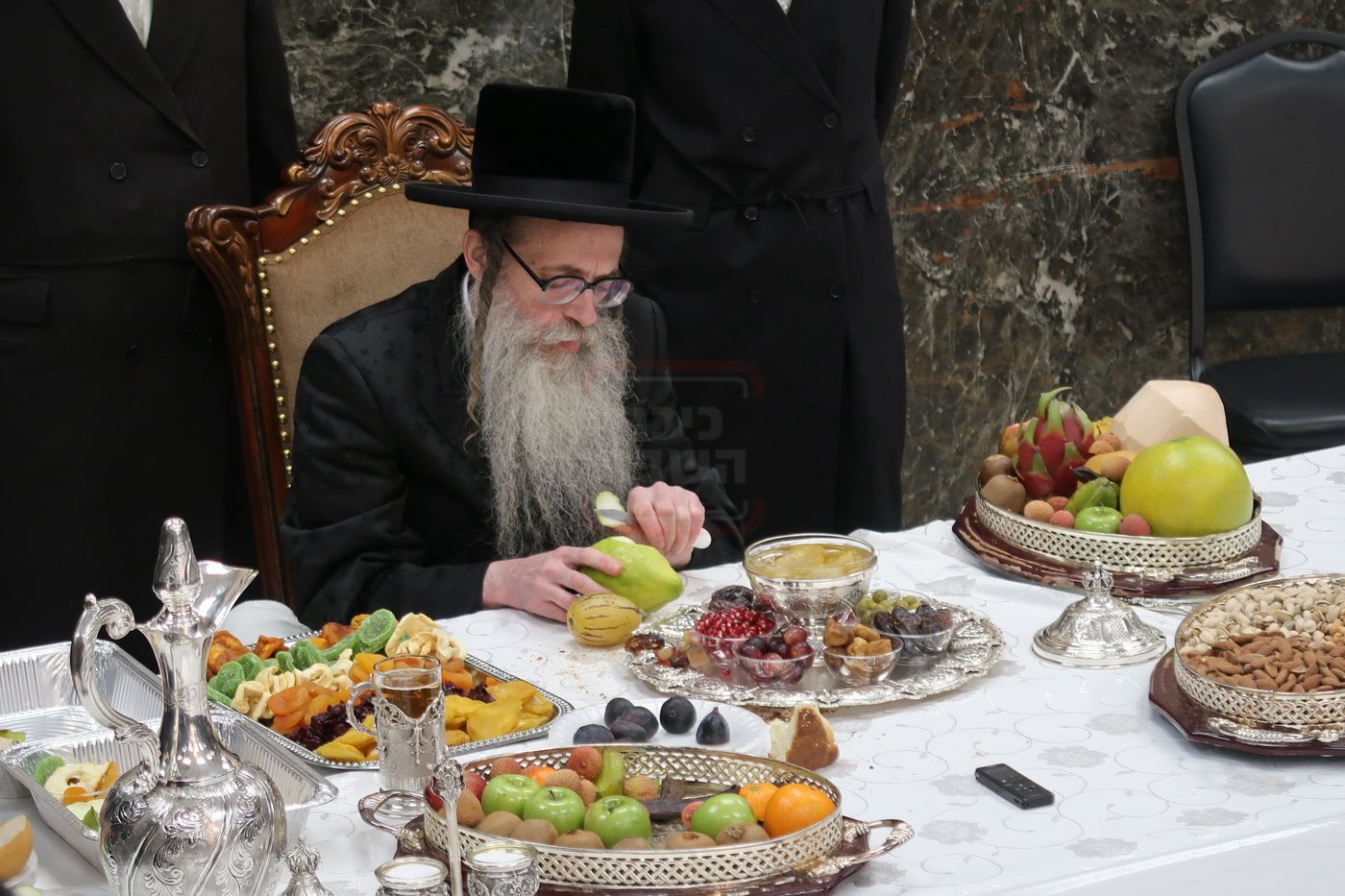 ט"ו בשבט בחצה"ק צאנז זוועהיל