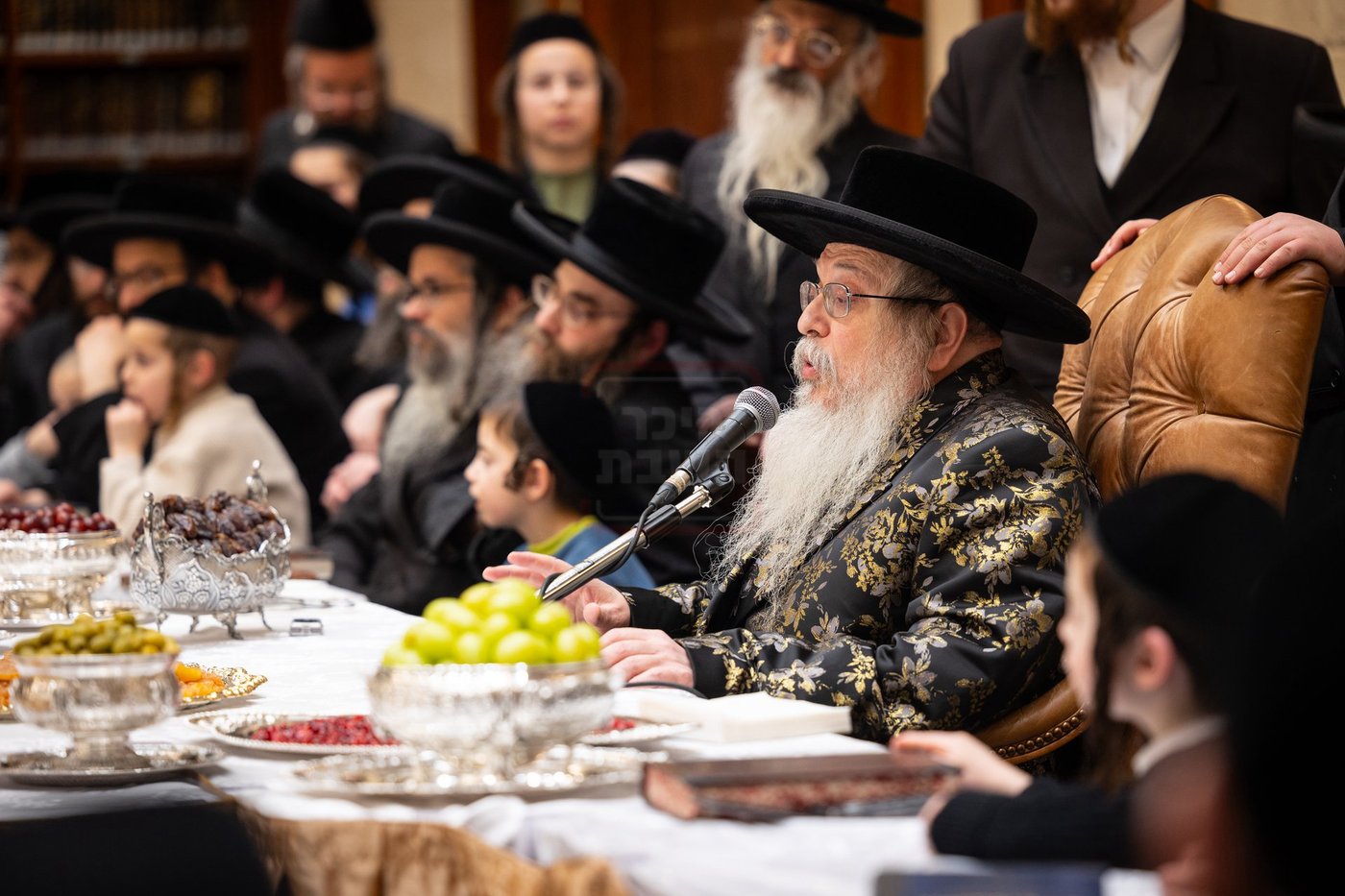 האדמו"ר מטאהש בטיש ט"ו בשבט