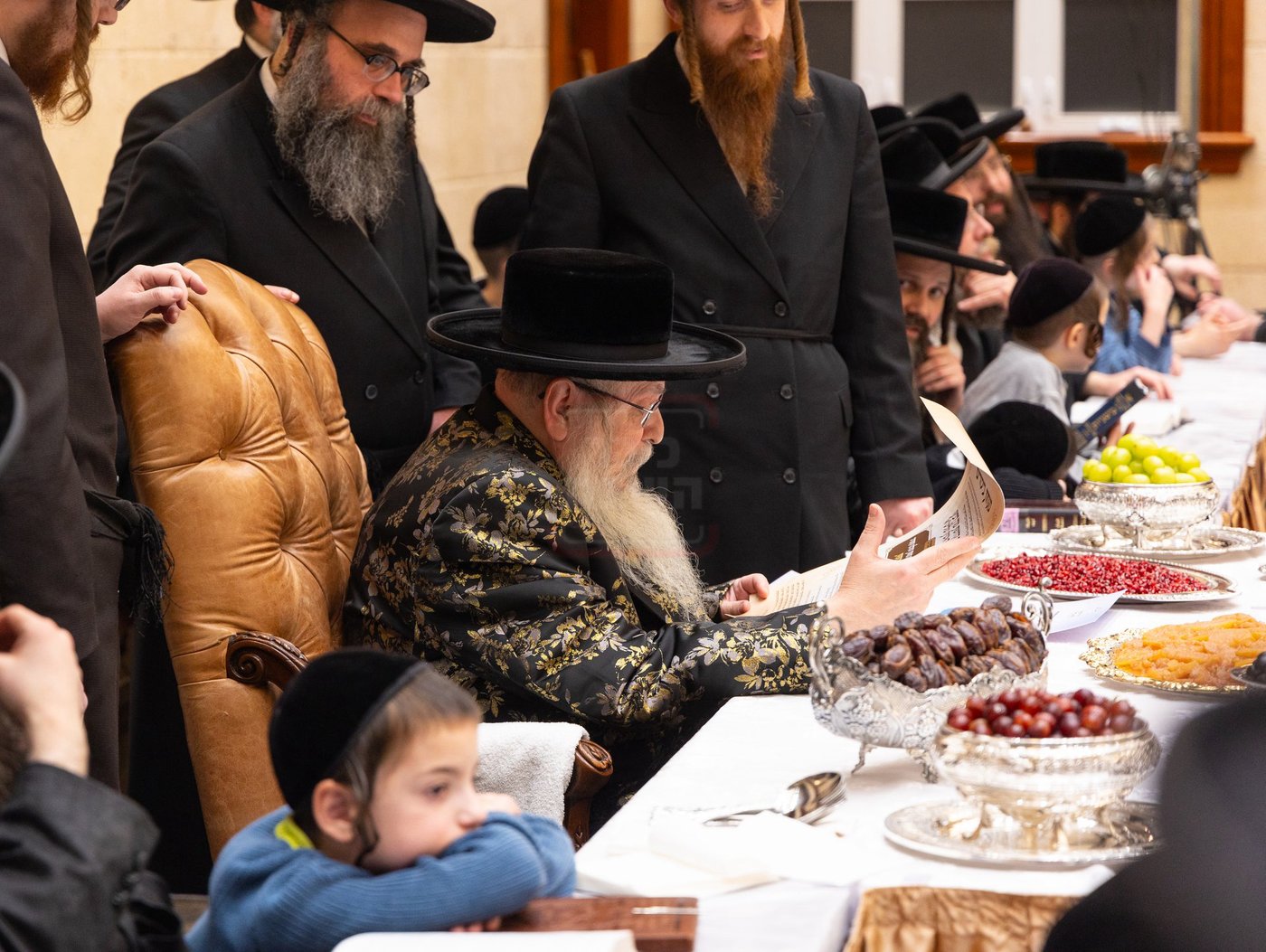 האדמו"ר מטאהש בטיש ט"ו בשבט