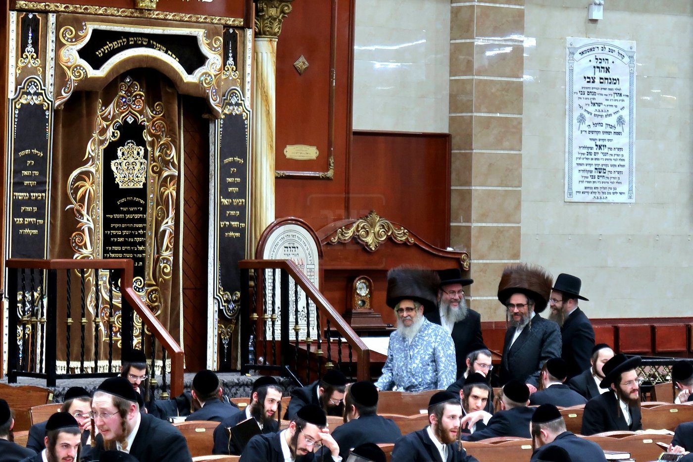 האדמו"ר מסאטמר בביקור בכולל