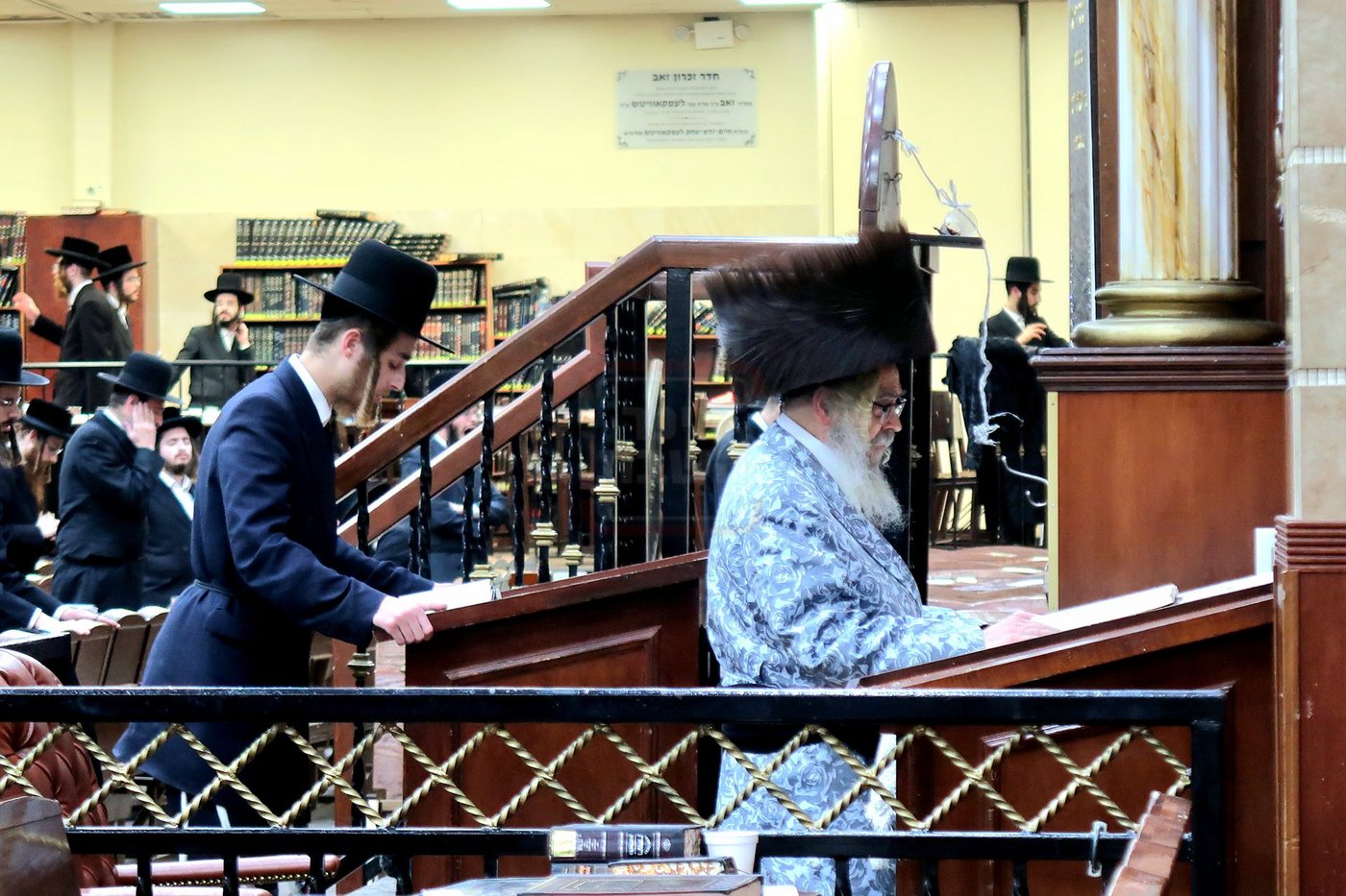 האדמו"ר מסאטמר בביקור בכולל