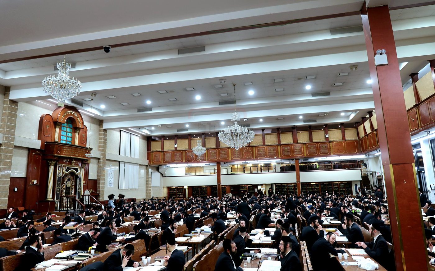 האדמו"ר מסאטמר בביקור בכולל