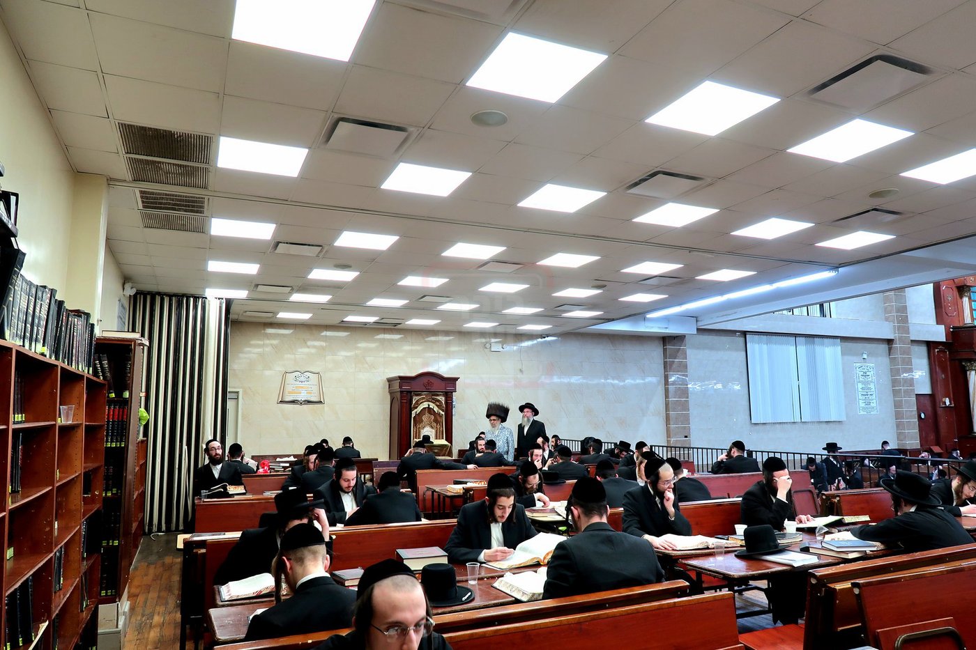 האדמו"ר מסאטמר בביקור בכולל