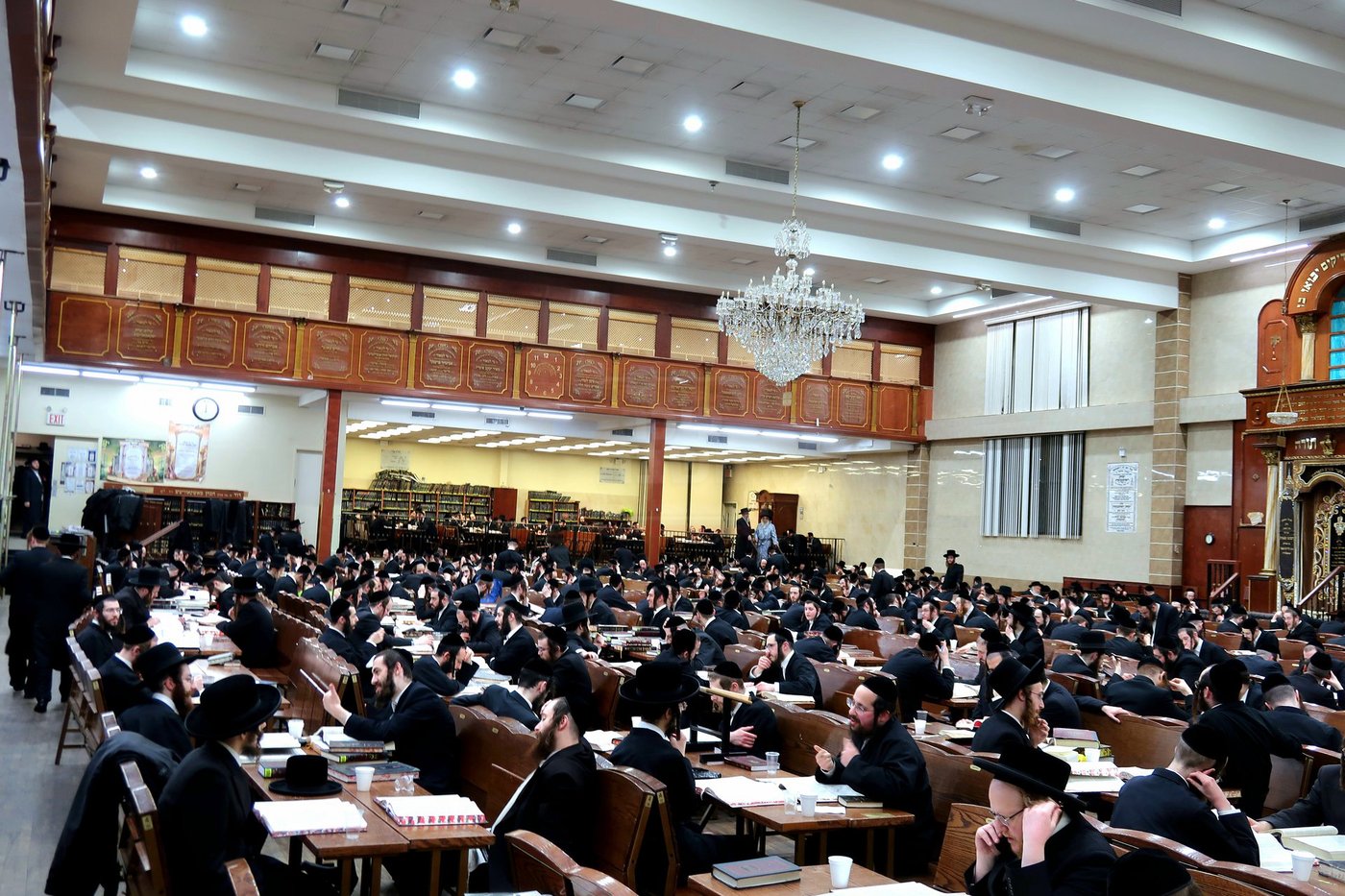 האדמו"ר מסאטמר בביקור בכולל