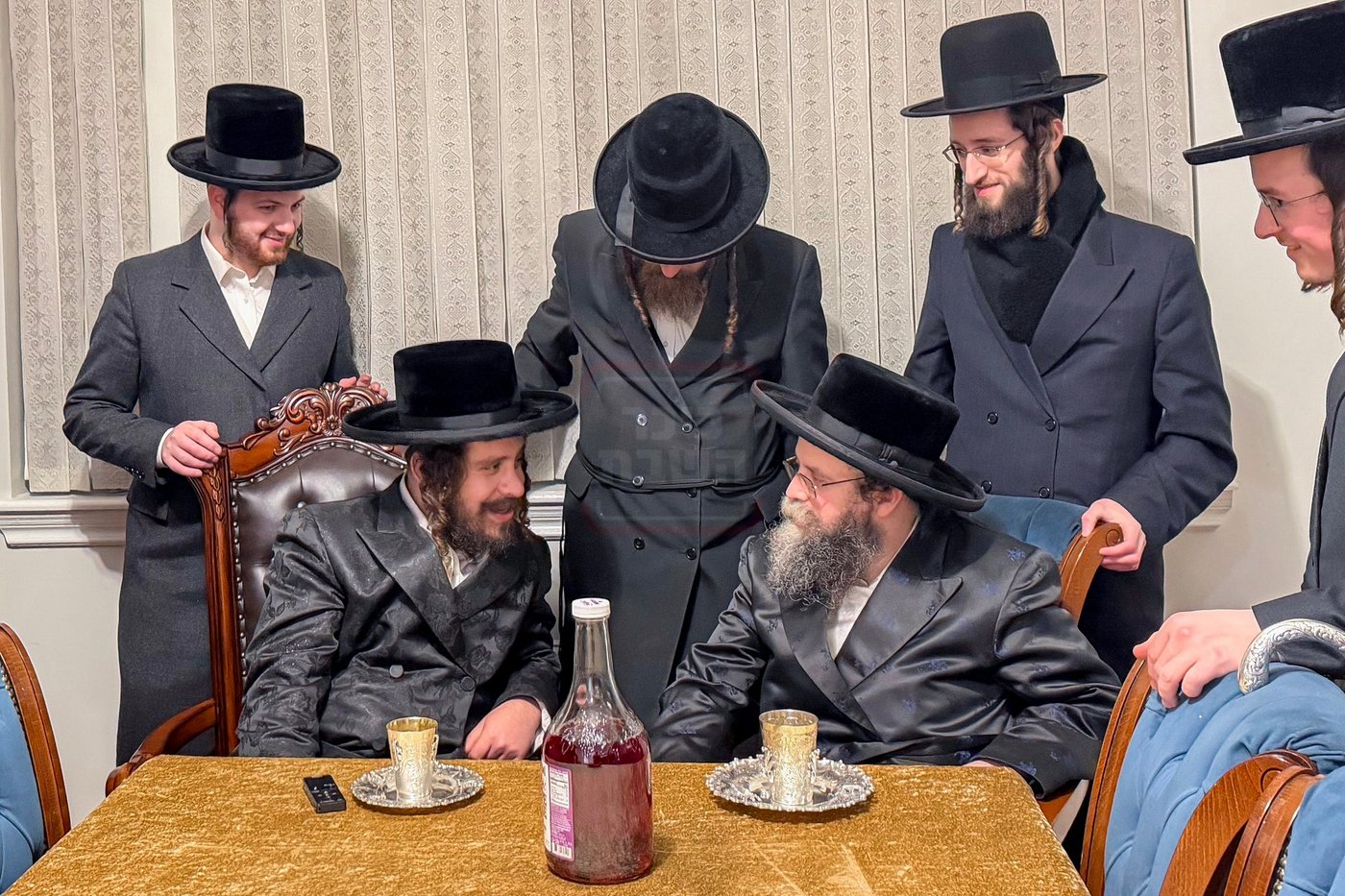 הרבי מקרעטשניף כפר אתא בביקור הוד בארה"ב