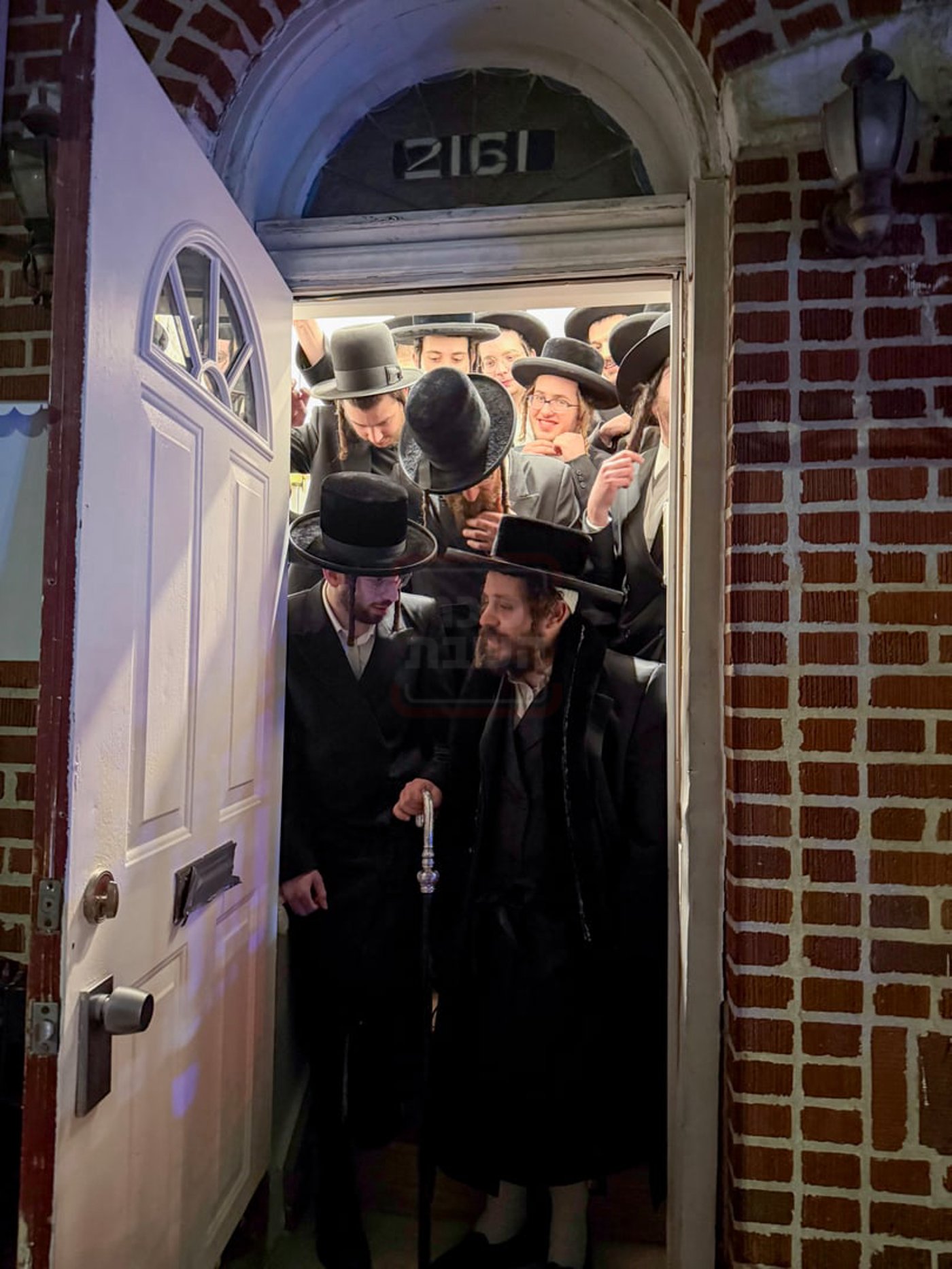 הרבי מקרעטשניף כפר אתא בביקור הוד בארה"ב