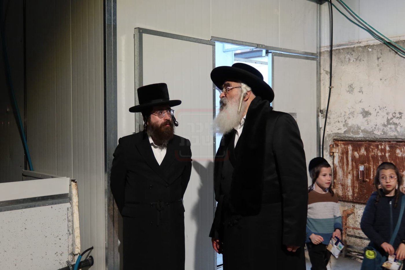 האדמו"ר מדושינסקיא בביקור בצפת