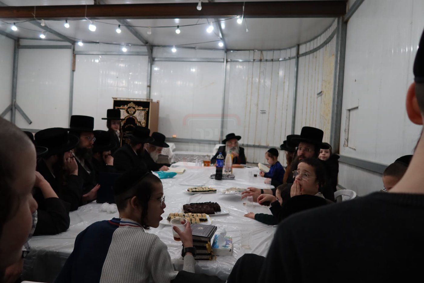 האדמו"ר מדושינסקיא בביקור בצפת