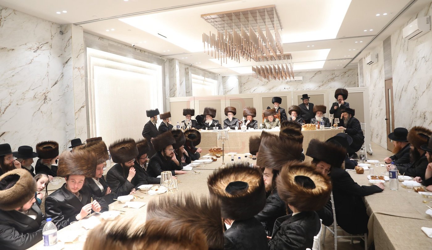 שמחת שבע הברכות בחצה"ק סקאליע