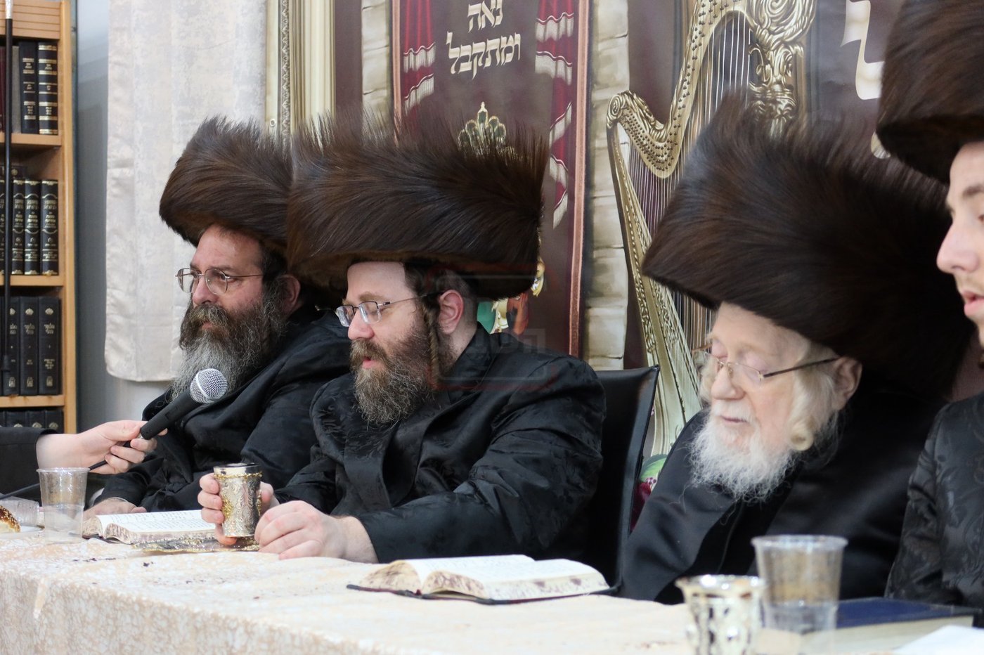 שמחת שבע ברכות לנכדת האדמו"ר מקרעטשניף