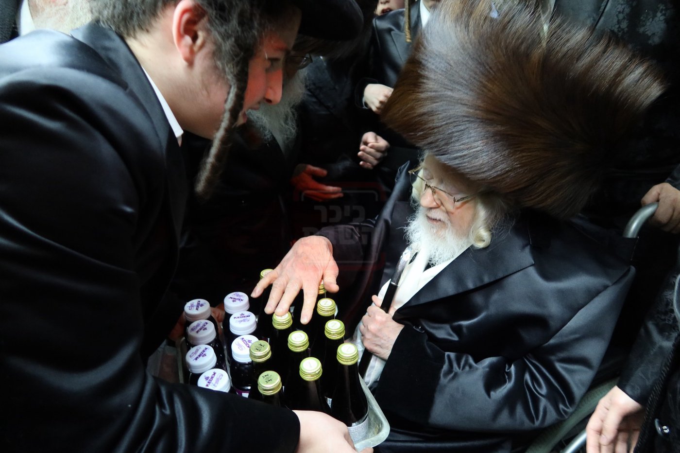 שמחת שבע ברכות לנכדת האדמו"ר מקרעטשניף