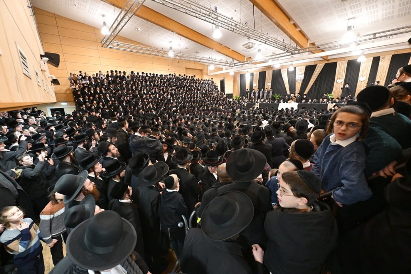 האדמו"ר מסאטמר בביקור הוד במאנשטעסער