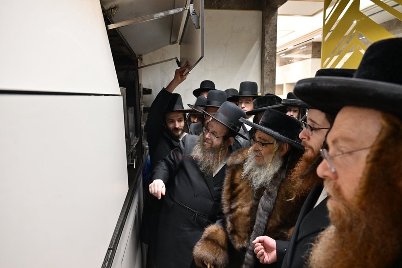 האדמו"ר מסאטמר בביקור הוד במאנשטעסער