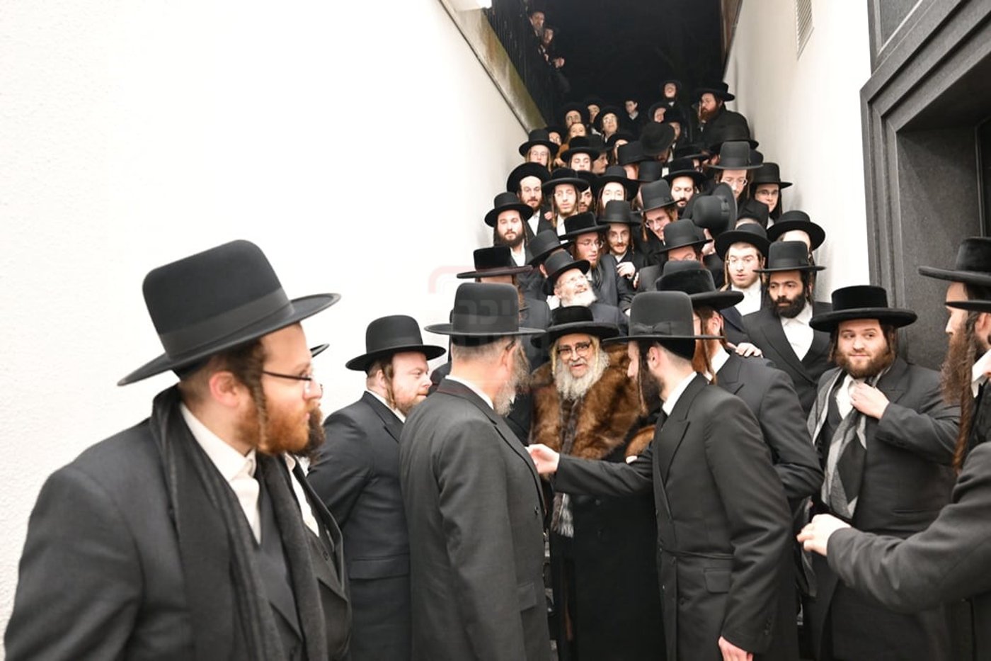 האדמו"ר מסאטמר בביקור הוד במאנשטעסער