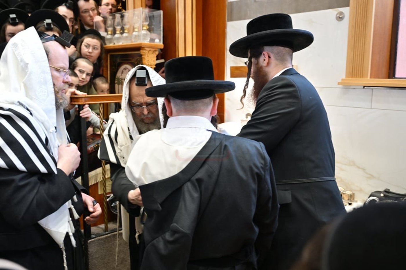 האדמו"ר מסאטמר בביקור הוד במאנשטעסער