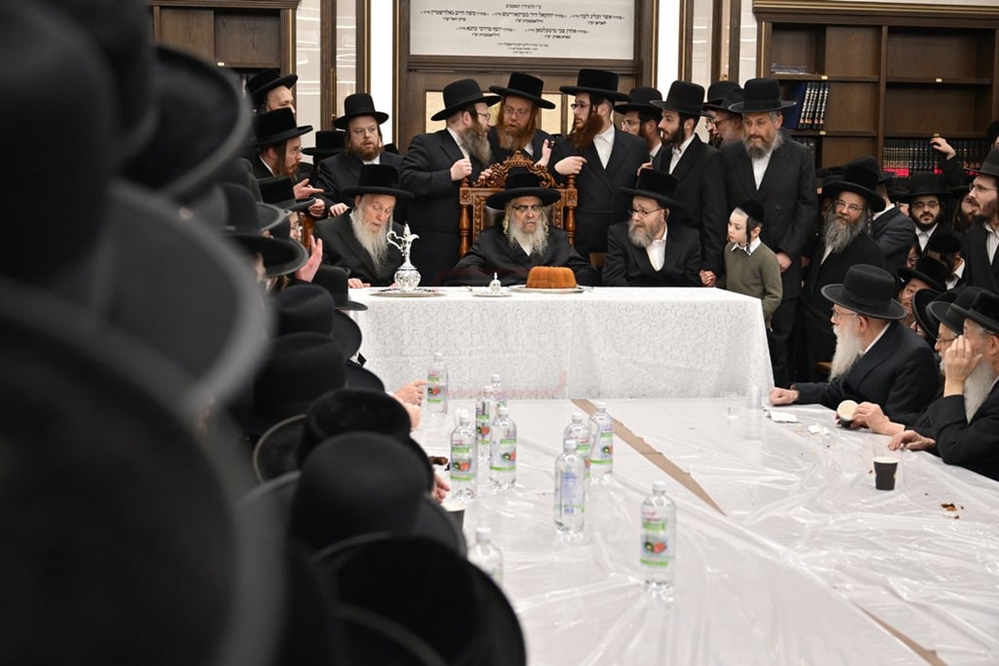 האדמו"ר מסאטמר בביקור הוד במאנשטעסער