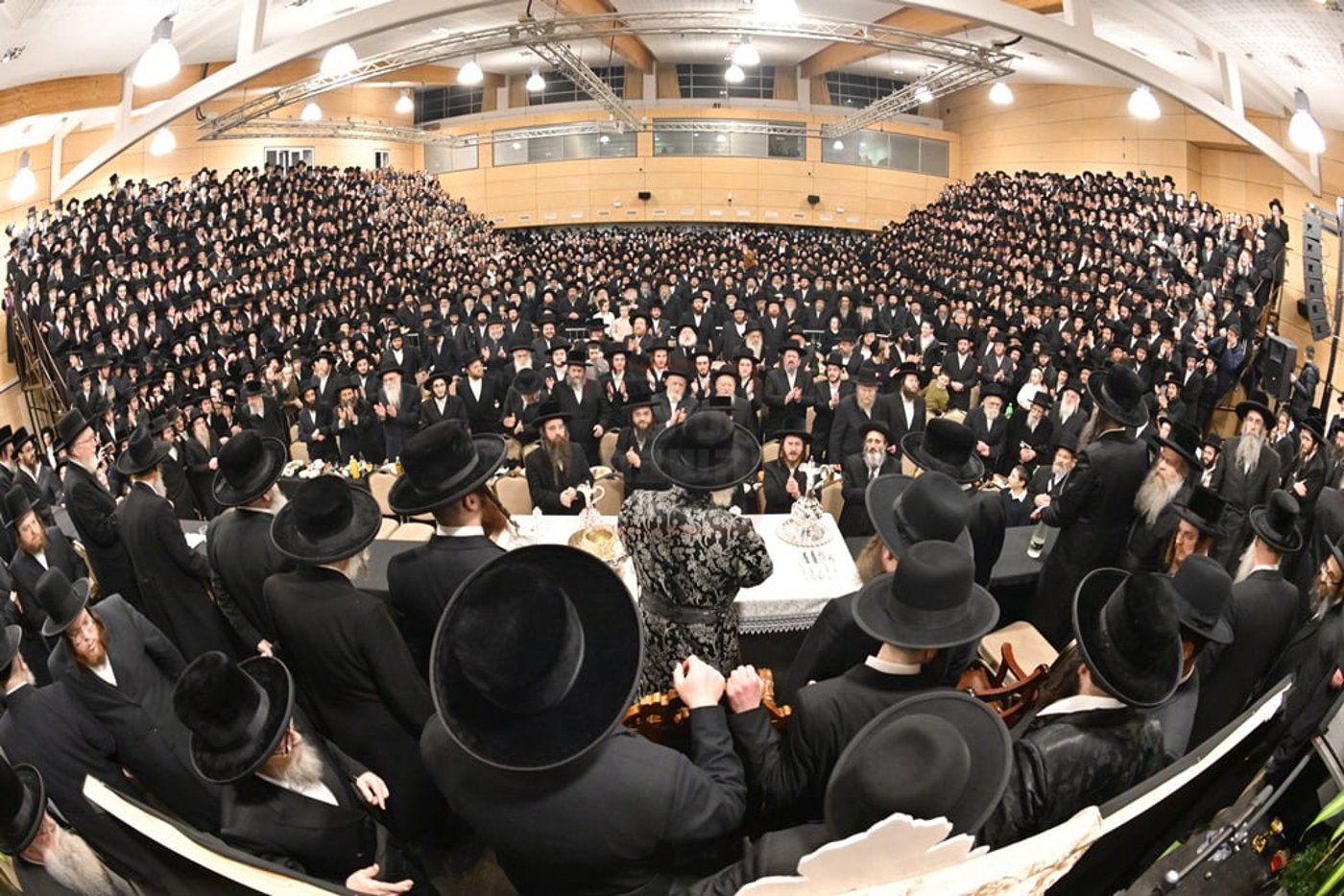 האדמו"ר מסאטמר בביקור הוד במאנשטעסער