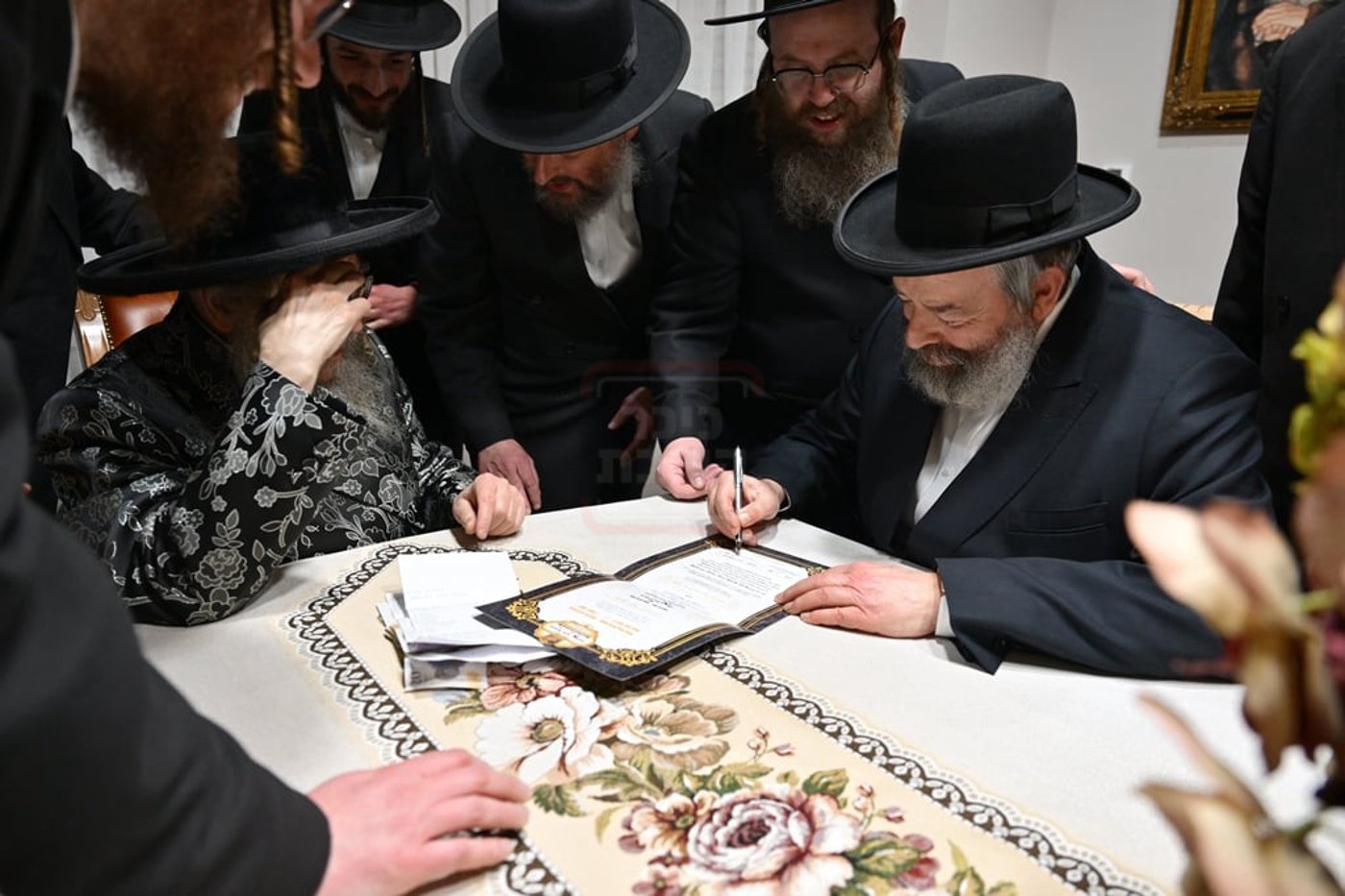 האדמו"ר מסאטמר בביקור הוד במאנשטעסער