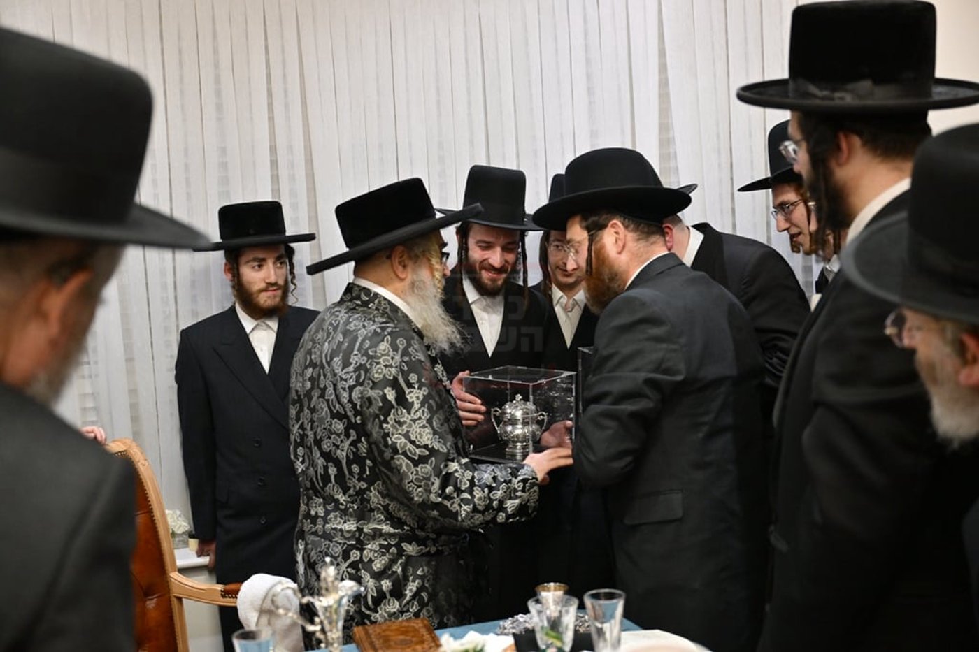 האדמו"ר מסאטמר בביקור הוד במאנשטעסער