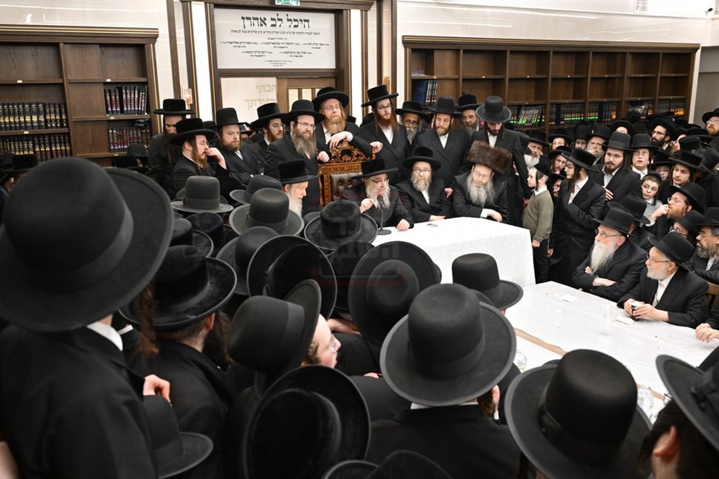 האדמו"ר מסאטמר בביקור הוד במאנשטעסער